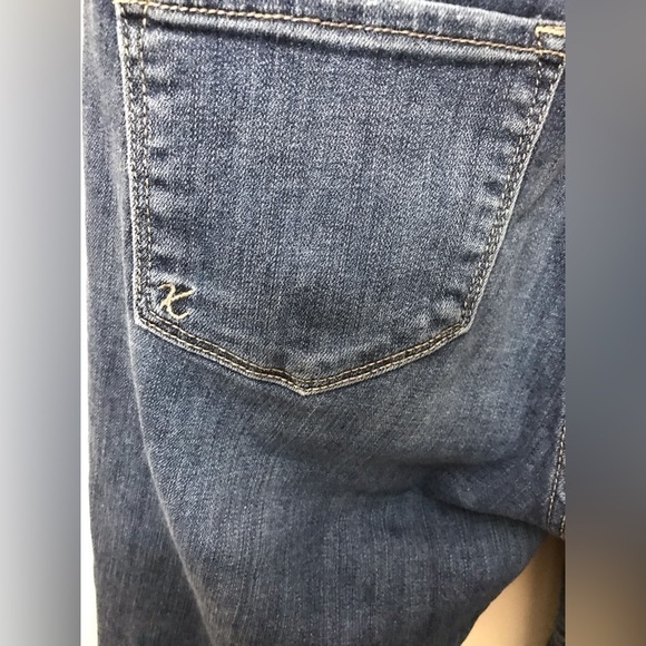 Kut from the kloth catherine womens cotton boyfriend distressed jeans size 10 - Picture 10 of 15